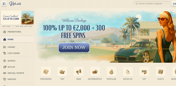 vipluck casino